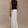 Sabrina maxi-rok van zijden mix – ivoor Sabrina maxi-rok van zijden mix – ivoor