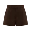 Sally short van imitatiesuède – Milk Chocolate Sally short van imitatiesuède – Milk Chocolate