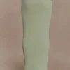 Samira gebreide maxi-rok met beugels – pastelgroen Samira gebreide maxi-rok met beugels – pastelgroen