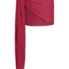 Sammy Bouclé gebreide cover-up – Dragonfruit Sammy Bouclé gebreide cover-up – Dragonfruit