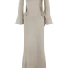 Sandrine Lurex gebreide maxi-jurk – Goud Sandrine Lurex gebreide maxi-jurk – Goud
