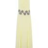 Santal Floral Chiffon Halter Maxi-jurk – Lemon Santal Floral Chiffon Halter Maxi-jurk – Lemon