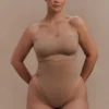 Saria hooggetailleerde shapewear-slip – Latte Saria hooggetailleerde shapewear-slip – Latte