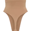 Saria hooggetailleerde shapewear-slip – Latte Saria hooggetailleerde shapewear-slip – Latte