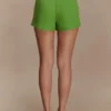 Scout linnen Short met riem – Groen Scout linnen Short met riem – Groen