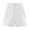 Scout linnen Short met riem – Wit Scout linnen Short met riem – Wit