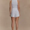 Scout linnen Short met riem – Wit Scout linnen Short met riem – Wit
