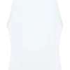 Scout mouwloos linnen shirt – wit Scout mouwloos linnen shirt – wit