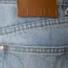 Sebastian straight leg Denim jeans met gerafelde zoom – gewassen lichtblauw Sebastian straight leg Denim jeans met gerafelde zoom – gewassen lichtblauw