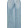Sebastian straight leg Denim jeans met gerafelde zoom – gewassen lichtblauw Sebastian straight leg Denim jeans met gerafelde zoom – gewassen lichtblauw