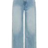 Sebastian straight leg Denim jeans met gerafelde zoom – gewassen lichtblauw Sebastian straight leg Denim jeans met gerafelde zoom – gewassen lichtblauw
