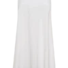 Selma midi-rok met gebogen taille – Wit Selma midi-rok met gebogen taille – Wit