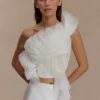 Sena bruidsblouse – Wit
