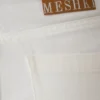 Shae-Denim-jeans met wijde pijpen – Wit