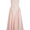 Sharon midi-jurk van scuba-jersey – balletroze Sharon midi-jurk van scuba-jersey – balletroze