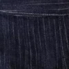 Sienna Flare Mid Rise Denim Jeans – Indigo Pinstripe