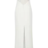 Sloane strapless maxi-jurk met parels – Wit Sloane strapless maxi-jurk met parels – Wit