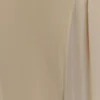 Soleil gebreide en mesh halter maxi-jurk – Crème Soleil gebreide en mesh halter maxi-jurk – Crème