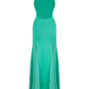 Soleil gebreide en mesh halter maxi-jurk – Lagoon Soleil gebreide en mesh halter maxi-jurk – Lagoon