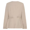 Solenne colloze kostuumblazer – Natural Marle Solenne colloze kostuumblazer – Natural Marle