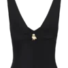 Spencer Slinky Top met hardware – Zwart Spencer Slinky Top met hardware – Zwart