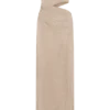Starla strapless maxi-jurk met strass – goud Starla strapless maxi-jurk met strass – goud