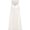 Susan Chiffon Halter Maxi-jurk – Ivoor Susan Chiffon Halter Maxi-jurk – Ivoor