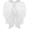 Suzette mini-jurk met strik van taft – Wit Suzette mini-jurk met strik van taft – Wit