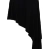 Talise modale Hankie midi-rok – Zwart Talise modale Hankie midi-rok – Zwart