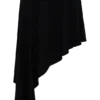 Talise modale Hankie midi-rok – Zwart Talise modale Hankie midi-rok – Zwart