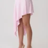 Talise modale midi-rok met vouw – balletroze Talise modale midi-rok met vouw – balletroze