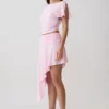 Talise modale top met volants en korte mouwen – balletroze Talise modale top met volants en korte mouwen – balletroze
