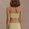 Tanyel gebreide bandeautop – Lemon Tanyel gebreide bandeautop – Lemon