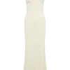 Tarna mouwloze slinky maxi-jurk – ivoorkleurig Tarna mouwloze slinky maxi-jurk – ivoorkleurig