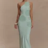 Teneika gehaakte maxi-jurk – Licht aqua Teneika gehaakte maxi-jurk – Licht aqua