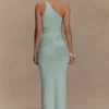 Teneika gehaakte maxi-jurk – Licht aqua Teneika gehaakte maxi-jurk – Licht aqua