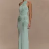 Teneika gehaakte maxi-jurk – Licht aqua Teneika gehaakte maxi-jurk – Licht aqua