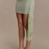 Terrymae gehaakte minirok – pastelgroen Terrymae gehaakte minirok – pastelgroen