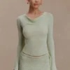 Terrymae gehaakte minirok – pastelgroen Terrymae gehaakte minirok – pastelgroen