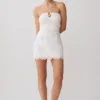 Tessa Broderie minirok – Wit Tessa Broderie minirok – Wit