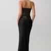Sabrina maxi-rok van zijde-mix – Zwart Sabrina maxi-rok van zijde-mix – Zwart