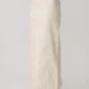 Thalia Midi-rok van imitatieleer met krokodillenprint – Ivoor Thalia Midi-rok van imitatieleer met krokodillenprint – Ivoor