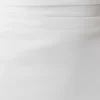 Thalyn crêpe maxi-jurk met split – wit