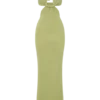 Theresea haltertop maxi-jurk van gebreid materiaal – Licht olijfgroen Theresea haltertop maxi-jurk van gebreid materiaal – Licht olijfgroen