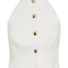 Tiara haltertop – Wit Tiara haltertop – Wit
