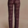 Trena gehaakte broek – Chocoladebruin Trena gehaakte broek – Chocoladebruin