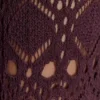 Trena gehaakte broek – Chocoladebruin Trena gehaakte broek – Chocoladebruin