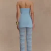 Trena gehaakte broek – Hemelsblauw