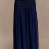 Tully Chiffon Denim Maxi-rok – Indigo Blue Tully Chiffon Denim Maxi-rok – Indigo Blue