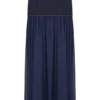 Tully Chiffon Denim Maxi-rok – Indigo Blue Tully Chiffon Denim Maxi-rok – Indigo Blue